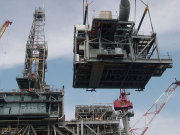 Shell Mars Offshore Platform