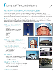 Fiberglass Reinforced Plastics Telecom Solutions Market Overview